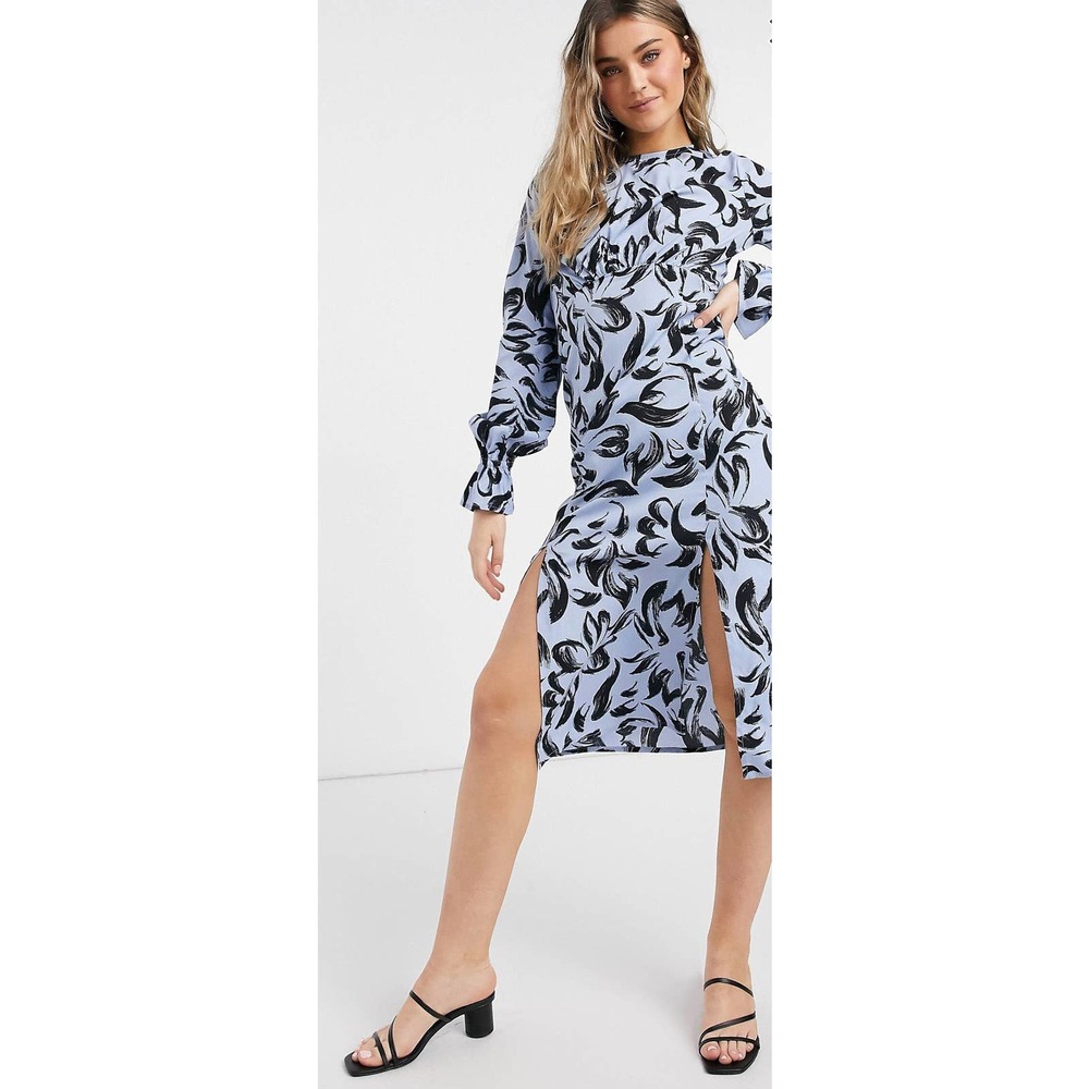 Influence NWT Midi Dress Blue Sz 10